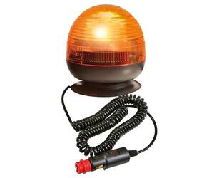 ΜΑΓΝΗΤΙΚΟΣ ΦΑΡΟΣ RH-4 12V/24V (ΠΟΡΤΟΚΑΛΙ/ΚΟΝΤΟΣ/ΣΤΡΟΓΓΥΛΟΣ ΜΕ ΦΙΣ ΑΝΑΠΤΗΡΑ - 130 Χ 135 mm)