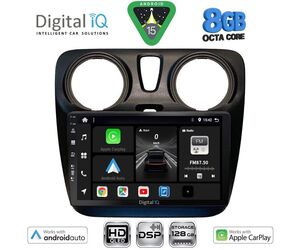 DIGITAL IQ BXF 7112_CPAA (9inc) MULTIMEDIA TABLET for DACIA DOKKER mod. 2012-2022