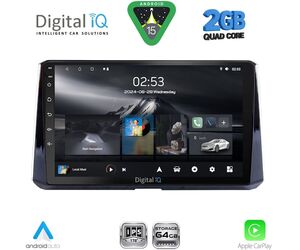 DIGITAL IQ RSD 1716_CPA (10inc) MULTIMEDIA TABLET for TOYOTA COROLLA mod. 2019-2026