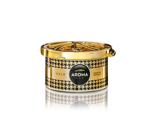 Amio – Αρωματικό Αυτοκινήτου σε Κονσέρβα Aroma Prestige Organic Gold για Φρεσκάδα & Καθημερινή Χρήση – 1 Τεμ. (A92516/AM)