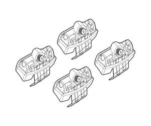 ΑΚΡΑ ΓΙΑ ΜΠΑΡΕΣ NORDRIVE ΓΙΑ CITROEN C3 2016+ KIT