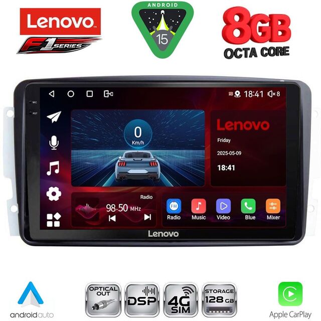 LENOVO SSR 10401_CPA (9inc) MULTIMEDIA TABLET for MERCEDES CLK (W209) mod. 2000-2004