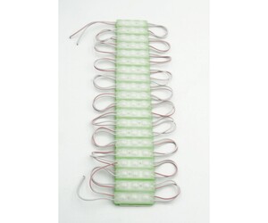 LED MODULE ΑΛΥΣΙΔΑ ΠΡΑΣΙΝΟ ΧΡΩΜΑ ΑΔΙΑΒΡΟΧΑ 12V 20ΤΜΧ AC-LI-0437