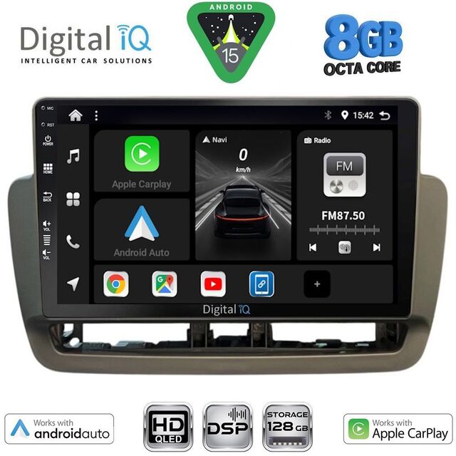 DIGITAL IQ BXF 18572GR_CPAA (9inc) MULTIMEDIA TABLET for SEAT IBIZA mod. 2012-2015
