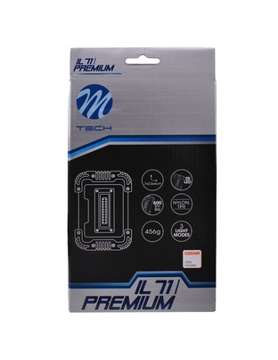 ΦΑΚΟΣ ΕΡΓΑΣΙΑΣ OSRAM 20LED 600lm 3 ΛΕΙΤΟΥΡΓΙΩΝ 170x130x40mm M-TECH