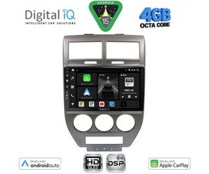 DIGITAL IQ BXF 16276_CPAA (10inc) MULTIMEDIA TABLET for JEEP COMPASS - PATRIOT mod. 2007-2016