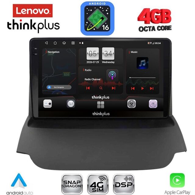 LENOVO LTG 7151A_CPA (9inc) MULTIMEDIA TABLET for FORD ECOSPORT mod. 2012-2018
