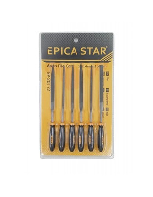 ΛΙΜΕΣ 4mmX16mm EPICA STAR ΣΕΤ 6ΤΜΧ EP-20172