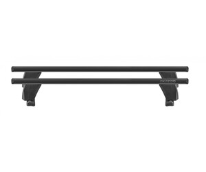 ΜΠΑΡΕΣ ΟΡΟΦΗΣ ΑΛΟΥΜΙΝΙΟΥ DELTA M BLACK 123 cm ROOF RACK ΣΕΤ ΣΕ ΜΑΥΡΟ ΧΡΩΜΑ ΜΕ ΠΡΟΣΤΑΤΕΥΤΙΚΑ ΚΑΠΑΚΙΑ ΑΚΡΩΝ ΓΙΑ ΑΠΛΗ ΟΡΟΦΗ MENABO - 2 ΤΕΜ.