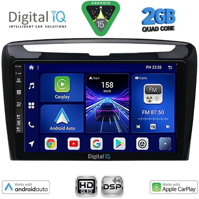 DIGITAL IQ BXC 3334_CPAA (9inc) MULTIMEDIA TABLET for LANCIA YPSILON mod. 2011+