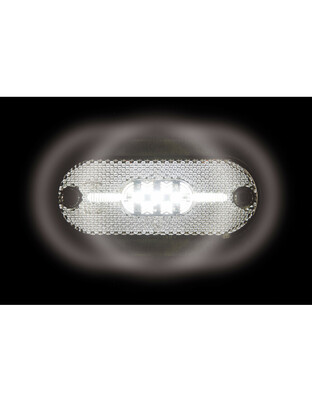ΦΩΣ ΟΓΚΟΥ ΦΟΡΤΗΓΟΥ 24V 5LED 108x44mm ΛΕΥΚΟ ΑΔΙΑΒΡΟΧΟ LAMPA -1ΤΕΜ.