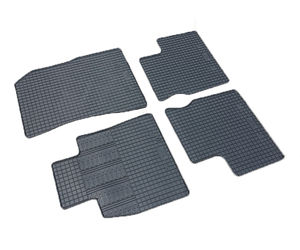 Cik - ΠΑΤΑΚΙΑ ΑΥΤΟΚΙΝΗΤΟΥ ΑΠΟ ΛΑΣΤΙΧΟ ΓΙΑ NISSAN MICRA 2010-2016 ΣΕ ΜΑΥΡΟ ΧΡΩΜΑ ΜΕ ΚΟΥΜΠΩΜΑΤΑ - 4 ΤΕΜ. (RM.NI.0006/CK)