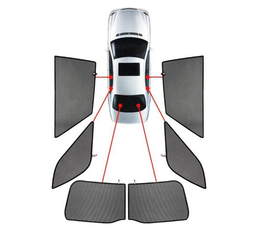 CarShades - ΚΟΥΡΤΙΝΑΚΙΑ  CAR SHADES ΓΙΑ LAND ROVER RANGE ROVER SPORT 5D 2013+ - 6 ΤΕΜ. (PVC.LRO-RRS-5-B)