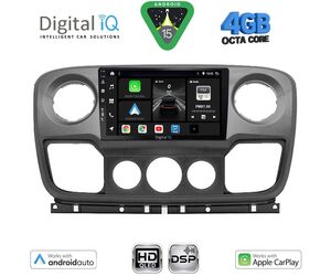 DIGITAL IQ BXF 16463_CPAA (10inc) MULTIMEDIA TABLET for NISSAN NV400 - OPEL MOVANO - RENAULT MASTER mod. 2010-2020