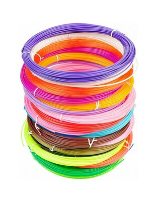 ΑΝΤΑΛΛΑΚΤΙΚΑ ΝΗΜΑΤΑ PLA ΓΙΑ 3D PEN 20ΤΜΧ 3D-PLA