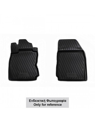 ΠΑΤΑΚΙΑ ΣΕ ΣΚΑΦΗ TPE ΛΑΣΤΙΧΟ ΓΙΑ VW CADDY 10/2007-2014 5D ΣΕ ΜΑΥΡΟ ΧΡΩΜΑ NOVLINE - 2 ΤΕΜ