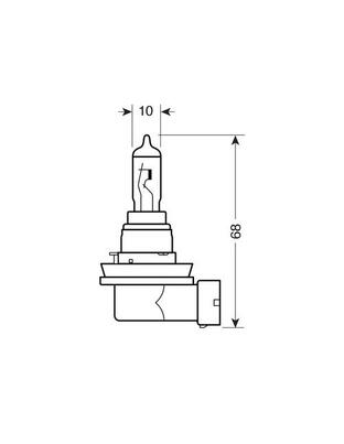 H16 12V 19W PGJ19-3 XENON ICE 5.000K 2ΤΕΜ.