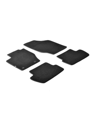 ΠΑΤΑΚΙΑ EXECUTIVE ΜΟΚΕΤΑ ΓΙΑ CITROEN C4 3D 01/2005-10/2010 / CITROEN C4 5D 01/2005-10/2010 ΣΕ ΜΑΥΡΟ ΧΡΩΜΑ ΜΕ ΚΟΥΜΠΩΜΑΤΑ LAMPA - 4 ΤΕΜ.