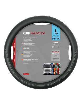 ΚΑΛΥΜΜΑ ΤΙΜΟΝΙΟΥ ΦΟΡΤΗΓΟΥ CLUB 46/48cm (L) ΜΑΥΡΟ ΟΙΚΟΛΟΓΙΚΟ ΚΑΙ ΑΟΣΜΟ