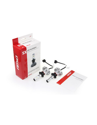 Amio - Λαμπτήρες SX SERIES τύπου H7 τάση λειτουργίας 6/12V απόδοσης 40W 6000K 3200lm με ενσωματωμένη ψύκτρα για Επιβατικά Αυτοκίνητα και Μοτοσυκλέτες - 2 τεμ. (01063/AM)