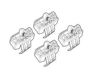 ΑΚΡΑ ΓΙΑ ΜΠΑΡΕΣ NORDRIVE ΓΙΑ ALFA ROMEO STELVIO 03/17+ KIT