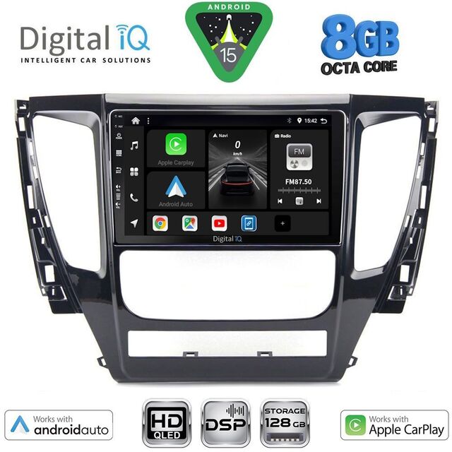 DIGITAL IQ BXF 18447A_CPAA (9inc) MULTIMEDIA TABLET for MITSUBISHI PAJERO mod. 2013-2020