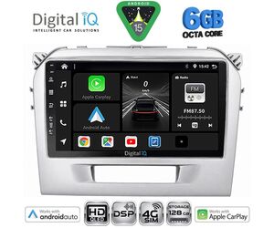 DIGITAL IQ BXF 17697SL_CPAA (9inc) MULTIMEDIA TABLET for SUZUKI VITARA mod. 2016-2025 (SILVER)