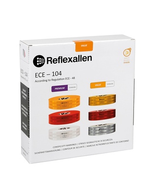 ΤΑΙΝΙΑ ΑΝΑΚΛΑΣΤΙΚΗ ΛΕΥΚΗ ΑΥΤΟΚΟΛΛΗΤΗ REFLEXALLEN VALUE VERSION (50mm x 50m)