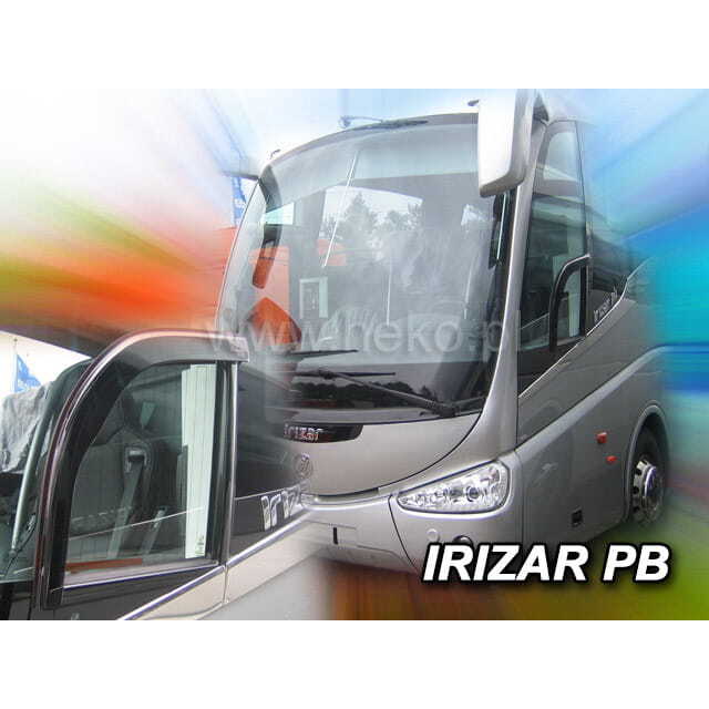 Heko - Ανεμοθραύστες Παραθύρων Για Irizar PB 2003 > 2014 2πορτο υλικό Acrylic Χρώμα Φιμέ - 2 τεμ. (ΑΝΕΜ.10010/TRUCK)