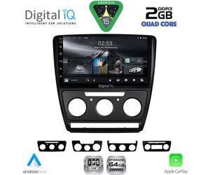 DIGITAL IQ RSD 1595BL_CPA (10inc) MULTIMEDIA TABLET for SKODA OCTAVIA 5 mod. 2005-2012 (BLACK)