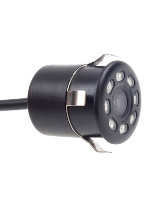 Amio - ΚΑΜΕΡΑ ΟΠΙΣΘΟΠΟΡΕΙΑΣ HD-307 IR NIGHT VISION ΜΕ LED 18mm 12V - 1 τεμ. (02164/AM)