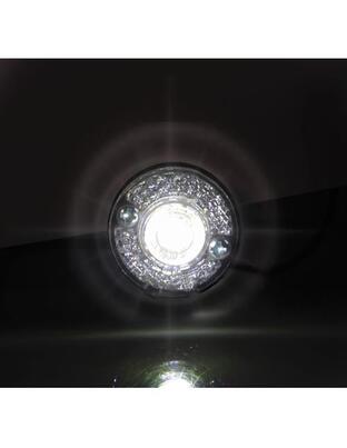 Φώτα Ογκου Φορτηγού 24V 1 Led 2τεμ Λευκά F-12