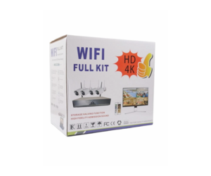ΣΥΣΤΗΜΑ CCTV ΜΕ 4 ΑΣΥΡΜΑΤΕΣ ΚΑΜΕΡΕΣ WIFI HL-130W-4