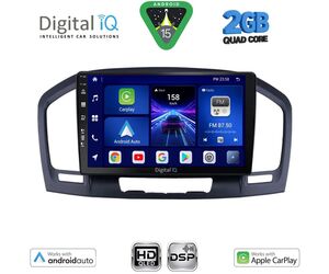 DIGITAL IQ BXC 3491BL_CPAA (9inc) MULTIMEDIA TABLET for OPEL INSIGNIA  mod. 2008-2013 (BLACK)