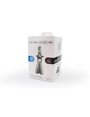 Amio - Σετ Λαμπτήρων LED RS+ SERIES CAN BUS τύπου HB3 - 9005 τάση λειτουργίας 12-36V απόδοσης 50W για Επιβατικά Αυτοκίνητα και Φορτηγά - 2 τεμ. (01087/AM)