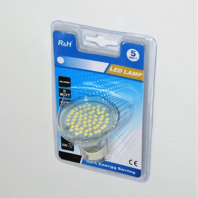 LED ΛΑΜΠΑ GU10 5W 450Lm 6500K LI-LA-6601