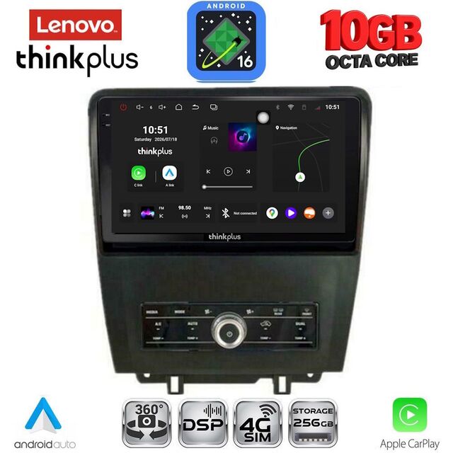 LENOVO LTM 11165_CPA (9inc) MULTIMEDIA TABLET for FORD MUSTANG mod. 2010-2015