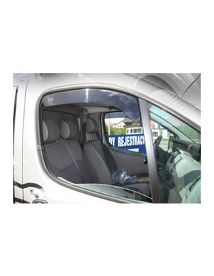 ΑΝΕΜΟΘΡΑΥΣΤΕΣ ΓΙΑ NISSAN PRIMASTER (OPK) ΑΝΩ ΜΕΡΟΣ /OPEL VIVARO /RENAULT TRAFFIC 2001-2014 (OPK) ΖΕΥΓΑΡΙ ΑΠΟ ΕΥΚΑΜΠΤΟ ΦΙΜΕ ΠΛΑΣΤΙΚΟ HEKO - 2 ΤΕΜ.