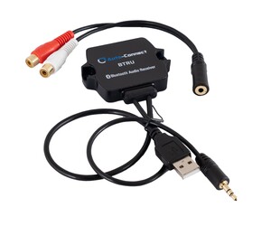 Bluetooth Audio Streamer RCA/3.5mm input, power from USB Auto-Connect 720BTRU