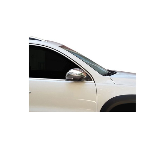 ΚΑΠΑΚΙΑ ΚΑΘΡΕΠΤΩΝ ΓΙΑ SEAT ALHAMBRA II MPV 2010+ / SKODA YETI / VW TIGUAN / SHARAN ΧΡΩΜΙΟΥ 2 ΤΕΜ. ΜΕΤΑΛΛΙΚΑ
