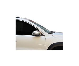 ΚΑΠΑΚΙΑ ΚΑΘΡΕΠΤΩΝ ΓΙΑ SEAT ALHAMBRA II MPV 2010+ / SKODA YETI / VW TIGUAN / SHARAN ΧΡΩΜΙΟΥ 2 ΤΕΜ. ΜΕΤΑΛΛΙΚΑ