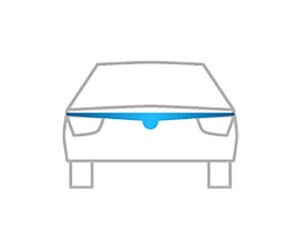 ΑΝΕΜΟΘΡΑΥΣΤΗΣ ΚΑΠΩ ΑΥΤΟΚΙΝΗΤΟΥ ΓΙΑ LADA NIVA 1600 1987-2000 2D ΑΠΟ ΕΥΚΑΜΠΤΟ ΦΙΜΕ ΠΛΑΣΤΙΚΟ HEKO - 1 ΤΕΜ.
