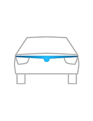 ΑΝΕΜΟΘΡΑΥΣΤΗΣ ΚΑΠΩ ΑΥΤΟΚΙΝΗΤΟΥ ΓΙΑ LADA NIVA 1600 1987-2000 2D ΑΠΟ ΕΥΚΑΜΠΤΟ ΦΙΜΕ ΠΛΑΣΤΙΚΟ HEKO - 1 ΤΕΜ.