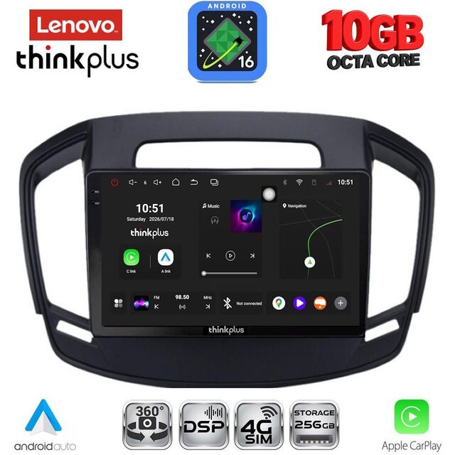 LENOVO LTM 11492_CPA (9inc) MULTIMEDIA TABLET for OPEL INSIGNIA  mod.2014-2017