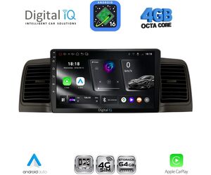 DIGITAL IQ RTG 6712BL_CPA (9inc) MULTIMEDIA TABLET for TOYOTA COROLLA mod. 2001-2006 (BLACK)