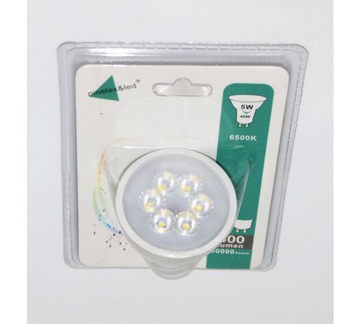 LED ΛΑΜΠΑ GU10 5W 400Lm 6500K LI-LA-6603