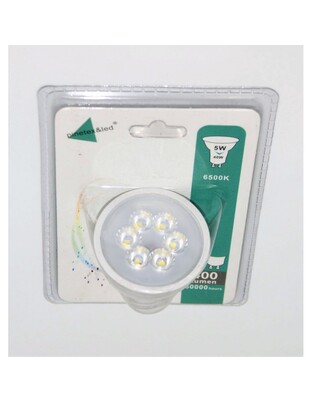 LED ΛΑΜΠΑ GU10 5W 400Lm 6500K LI-LA-6603