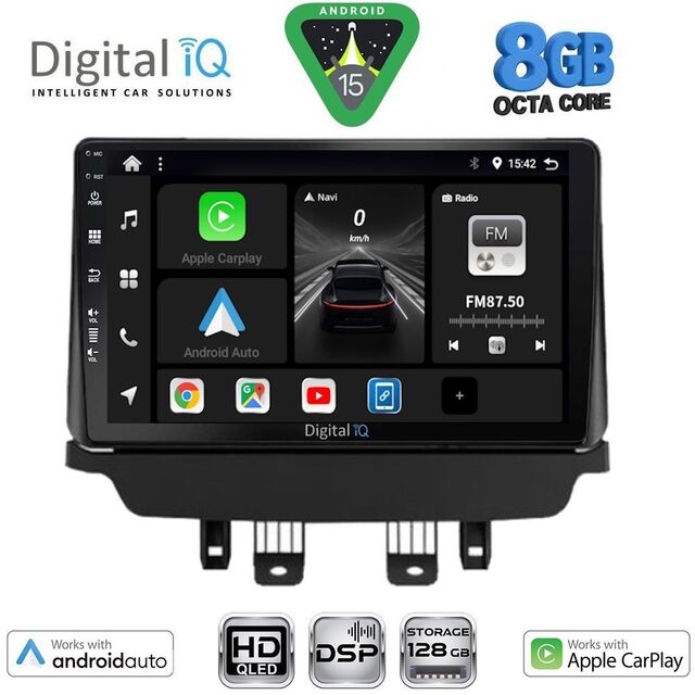 DIGITAL IQ BXF 18362_CPAA (9inc) MULTIMEDIA TABLET for MAZDA 2 mod. 2014-2023