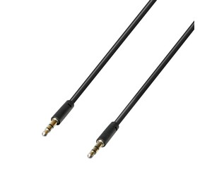 ΚΑΛΩΔΙΟ ΗΧΟΥ ΓΙΑ ΘΥΡΑ AUX 100cm STEREO JACK ESSENTIALS LINE (JACK ΣΕ JACK 3,5 mm)