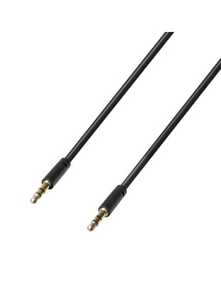 ΚΑΛΩΔΙΟ ΗΧΟΥ ΓΙΑ ΘΥΡΑ AUX 100cm STEREO JACK ESSENTIALS LINE (JACK ΣΕ JACK 3,5 mm)
